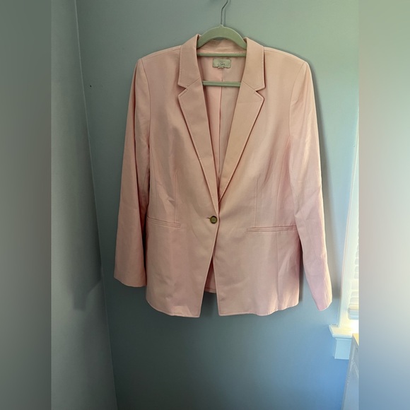 LOFT Light Pink Women's Blazer - Picture 1 of 9